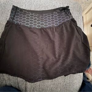 Crowned Athletics Black Mermaid Dragon Atjletic Skort